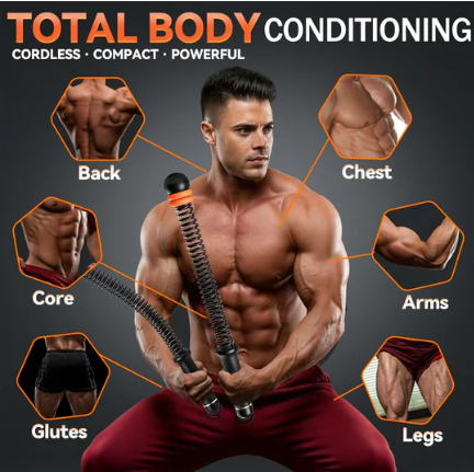 CordFree Weighted Rope™ — Portable 15min HIIT Training