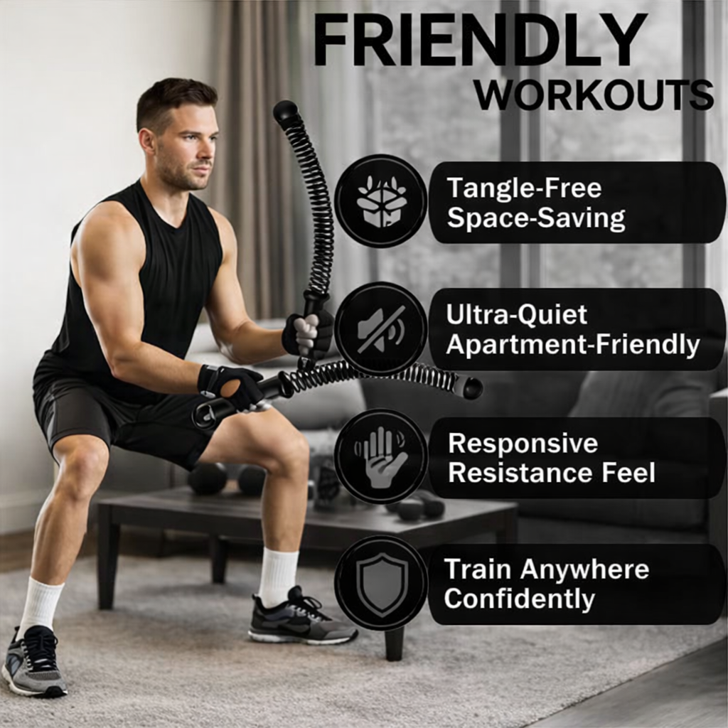 CordFree Weighted Rope™ — Portable 15min HIIT Training